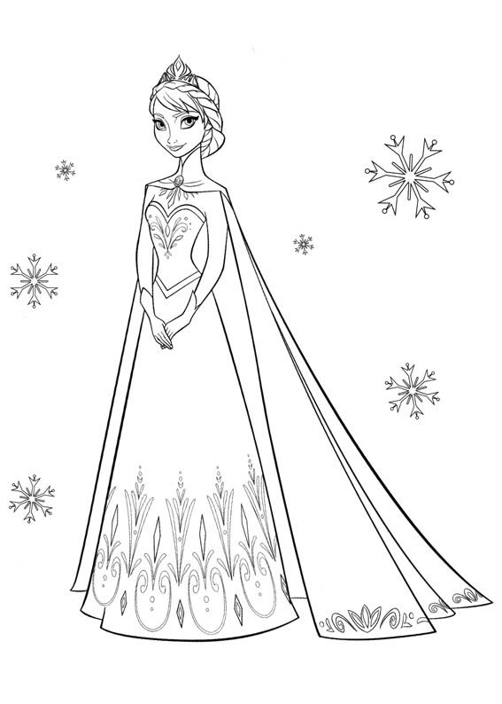 Frozen Coloring Pages Z31